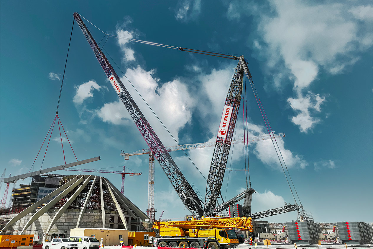 Crane History In The Persian Gulf Liebherr