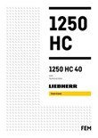 Технические характеристики 1250 HC 40 (LN)