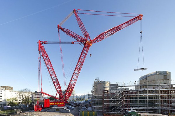 Liebherr Crawler Crane With 1000 Tonnes Load Capacity Now Strongest Lattice Boom Crane In Switzerland Liebherr