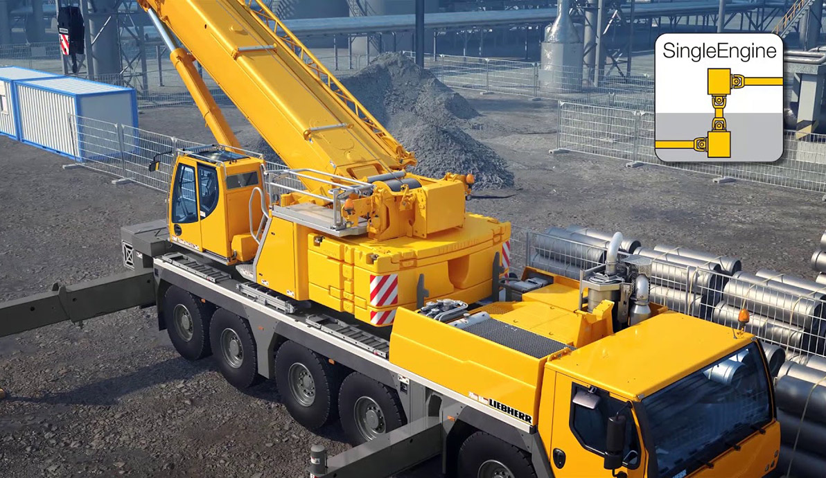 The first ever LTM 1110-5.1 goes to Spain | Liebherr